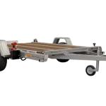 Remorque timon pliable